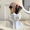 makeup brush holder