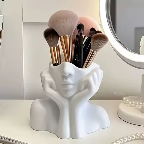 makeup brush holder
